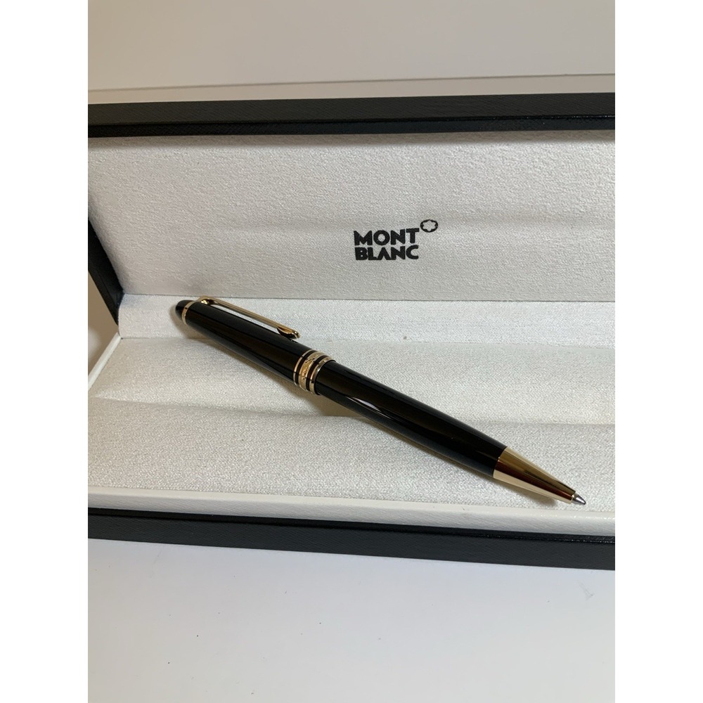 Montblanc Meisterstück Classique Ballpoint Pen Gold Plated w/ Heineken Engraved